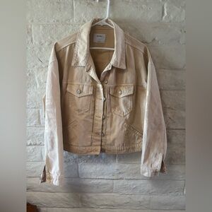 Old Navy Cropped Denim Jacket-XL